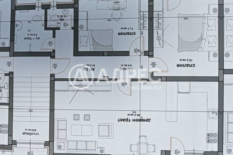 Тристаен апартамент, Разград, Широк център, 677277, Снимка 5