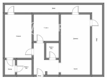 Тристаен апартамент, София, Бояна, 675279, Снимка 1