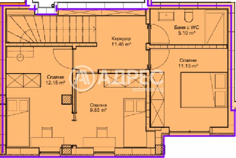 Многостаен апартамент, София, Горубляне, 678279, Снимка 1