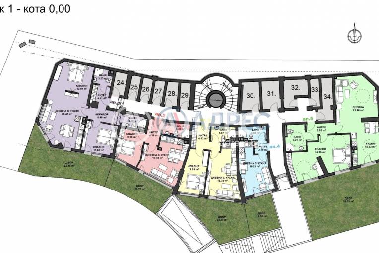 Едностаен апартамент, Смолян, Невястата, 679279, Снимка 1
