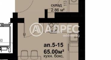 Двустаен апартамент, Бургас, Изгрев, 658280, Снимка 7