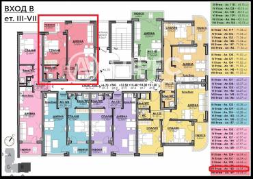 Двустаен апартамент, Бургас, Мадика, 670280, Снимка 1