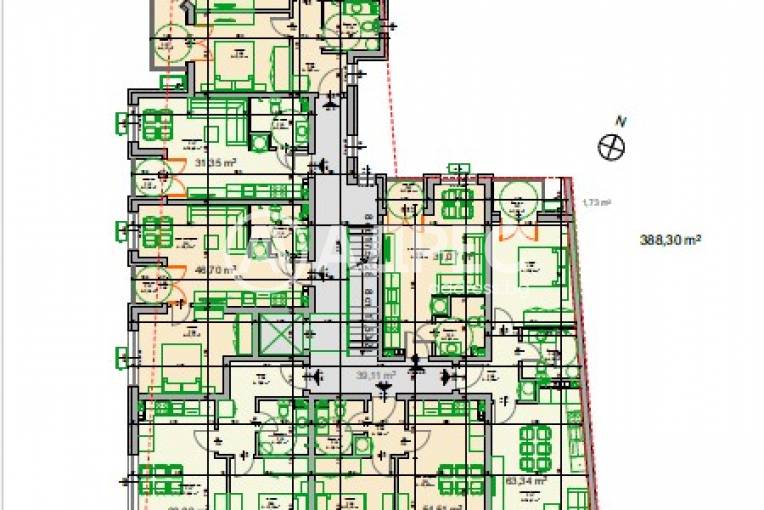 Двустаен апартамент, Поморие, местност Палеокастро, 606281, Снимка 5