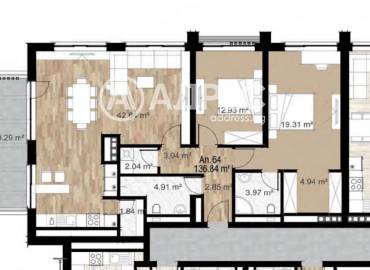 Двустаен апартамент, София, Сердика, 667281, Снимка 1