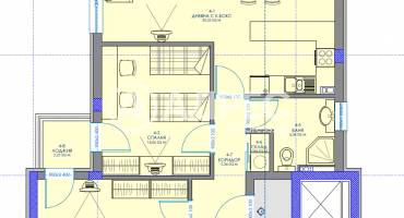 Тристаен апартамент, Благоевград, Бялата висота, 681284, Снимка 3