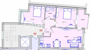 Тристаен апартамент, Хасково, Център, 682286, Снимка 1