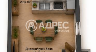 Двустаен апартамент, Варна, м-ст Пчелина, 696286, Снимка 1
