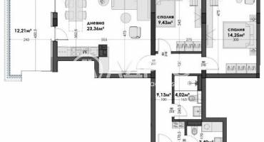 Тристаен апартамент, Варна, Изгрев, 653290, Снимка 5