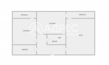 Тристаен апартамент, Варна, Зимно кино Тракия, 688291, Снимка 1