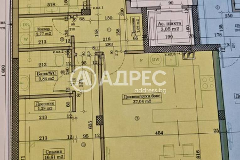 Тристаен апартамент, Варна, Център, 643293, Снимка 2