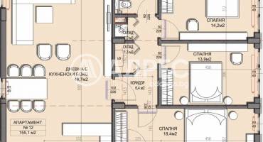 Многостаен апартамент, София, Драгалевци, 645293, Снимка 15