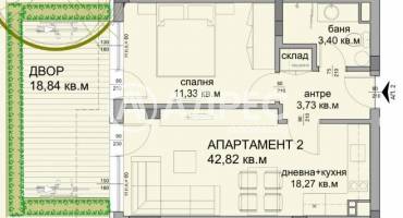 Двустаен апартамент, Бургас, Сарафово, 652295, Снимка 1