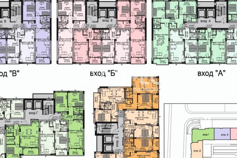 Многостаен апартамент, Варна, Кайсиева градина, 668295, Снимка 5