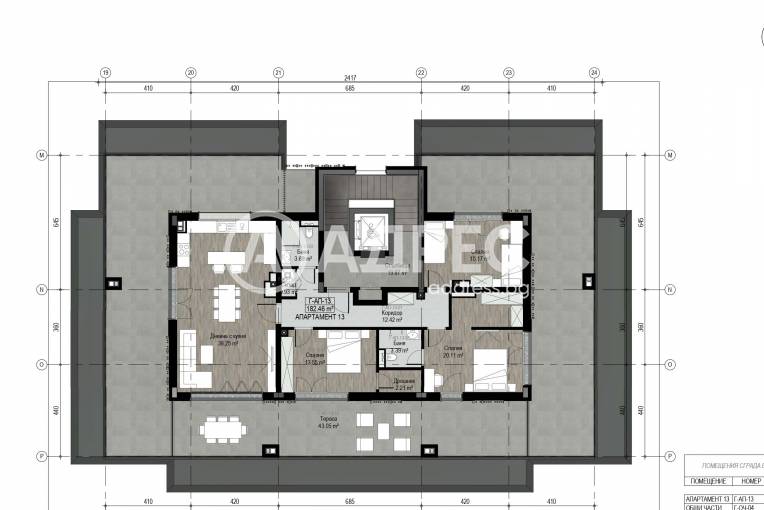 Многостаен апартамент, София, Бояна, 580297, Снимка 4