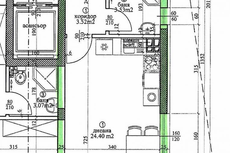 Двустаен апартамент, Варна, Виница, 680298, Снимка 4