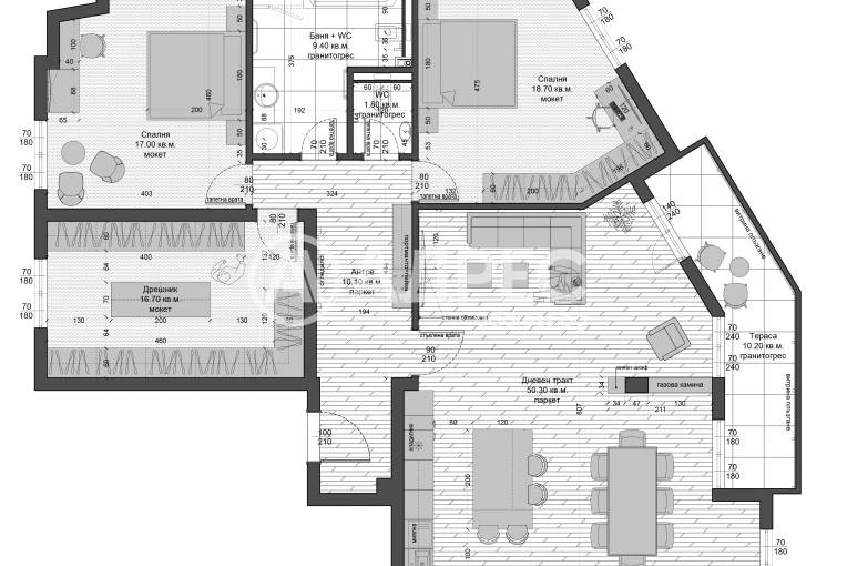 Многостаен апартамент, Добрич, Център, 691299, Снимка 2