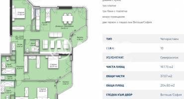 Многостаен апартамент, София, Кръстова вада, 666302, Снимка 2