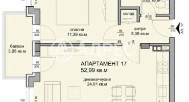 Двустаен апартамент, Бургас, Сарафово, 652305, Снимка 1