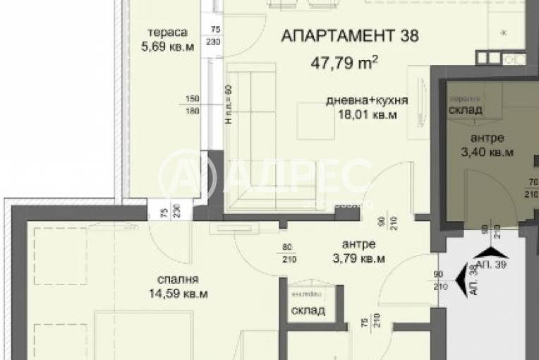 Двустаен апартамент, Бургас, Сарафово, 652311, Снимка 3