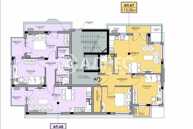 Тристаен апартамент, Бургас, Сарафово, 681311, Снимка 4