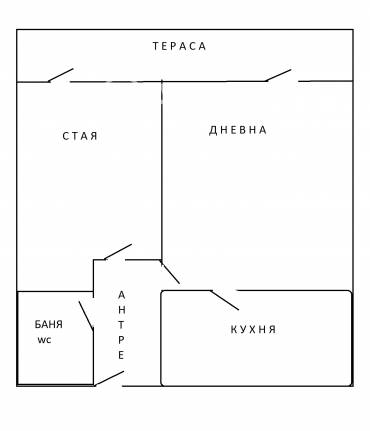 Двустаен апартамент, София, Люлин 2, 628313, Снимка 1