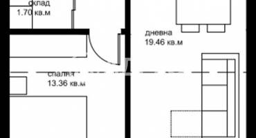 Двустаен апартамент, Варна, Трошево, 687313, Снимка 8