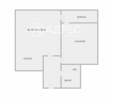 Двустаен апартамент, Варна, Колхозен пазар, 680314, Снимка 1