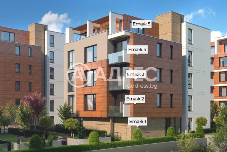 Двустаен апартамент, София, Карпузица, 643317, Снимка 1