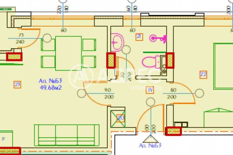 Двустаен апартамент, Благоевград, Освобождение, 679317, Снимка 2