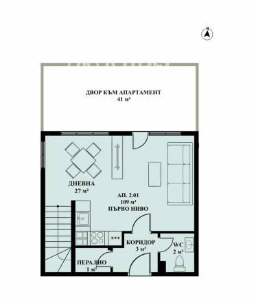 Многостаен апартамент, Банкя, Банкя, 647319, Снимка 1