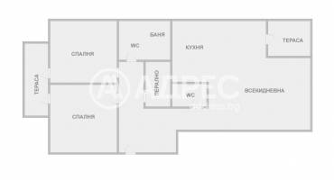 Тристаен апартамент, Варна, Бриз, 682321, Снимка 13