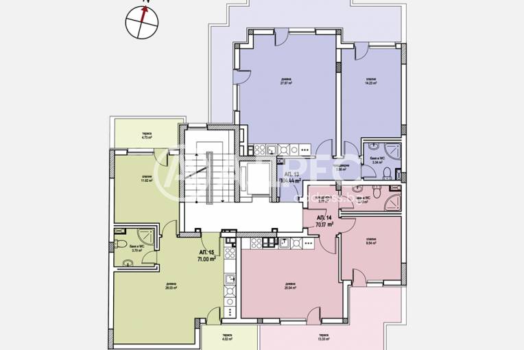 Двустаен апартамент, София, Банишора, 655323, Снимка 11