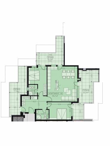 Тристаен апартамент, София, Манастирски ливади - изток, 657323, Снимка 1