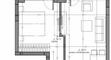 Двустаен апартамент, София, Малинова Долина, 640325, Снимка 7