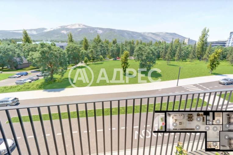 Тристаен апартамент, София, Манастирски ливади - изток, 671325, Снимка 4