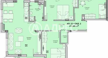 Многостаен апартамент, Бургас, Сарафово, 681327, Снимка 2