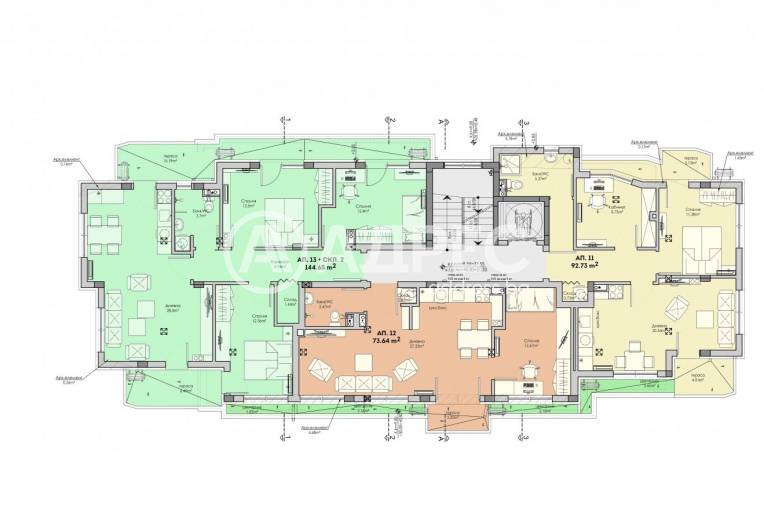 Многостаен апартамент, Бургас, Сарафово, 681327, Снимка 4