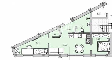 Тристаен апартамент, Варна, м-ст Акчелар, 652331, Снимка 3