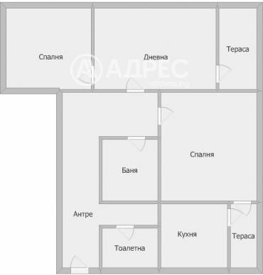 Тристаен апартамент, Стара Загора, Център, 685331, Снимка 1