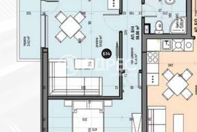 Двустаен апартамент, София, Люлин 5, 686336, Снимка 4