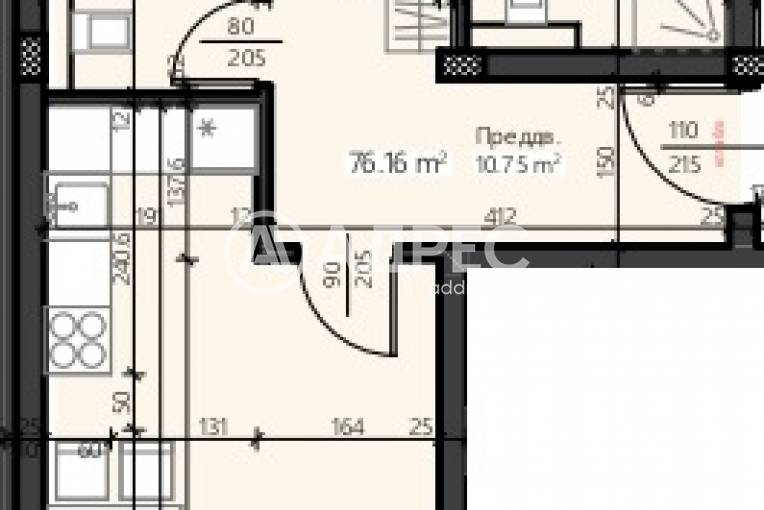 Тристаен апартамент, Бургас, Сарафово, 681337, Снимка 2