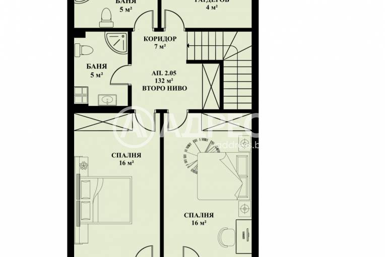 Тристаен апартамент, Банкя, Банкя, 647338, Снимка 4