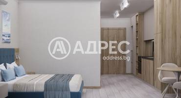 Едностаен апартамент, Слънчев бряг, Чайка, 682338, Снимка 1