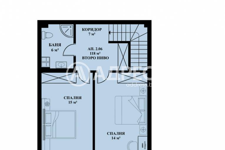 Тристаен апартамент, Банкя, Банкя, 647339, Снимка 4