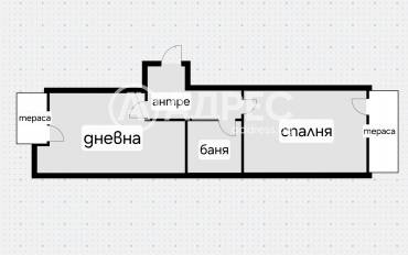 Двустаен апартамент, София, Люлин 1, 679340, Снимка 1