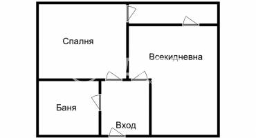 Двустаен апартамент, Пловдив, Въстанически, 685340, Снимка 3