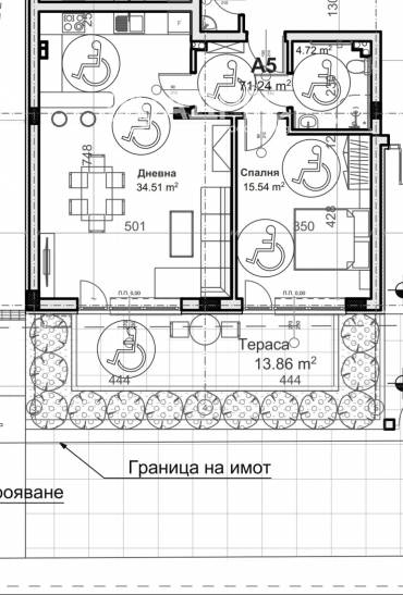 Двустаен апартамент, Пловдив, Христо Смирненски, 690340, Снимка 1