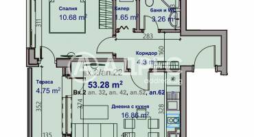 Двустаен апартамент, Варна, Младост 1, 667342, Снимка 6