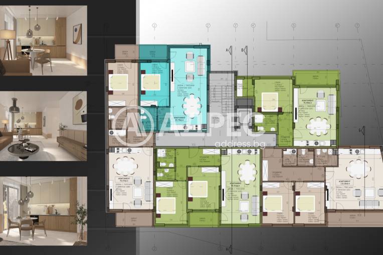 Двустаен апартамент, Враца, Център, 668342, Снимка 2