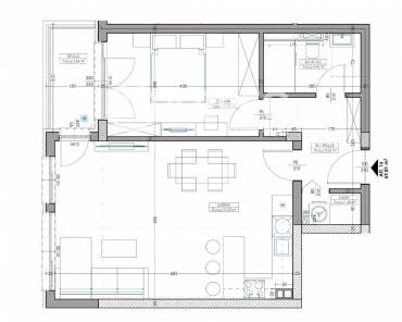 Двустаен апартамент, Варна, Владислав Варненчик, 673343, Снимка 1
